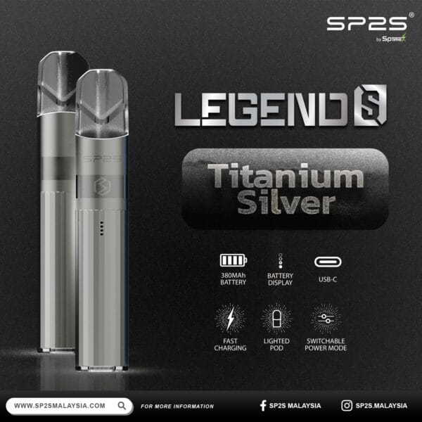 新品上市 | SP2S升級版電鍍鈦色主機/通用於一代煙彈